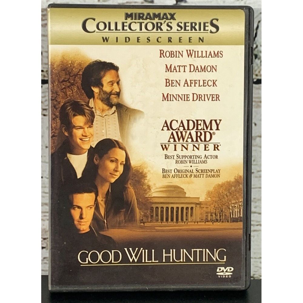 Good Will Hunting‎ (DVD, 1998, Collectors Series) Robin Williams, Matt Damon